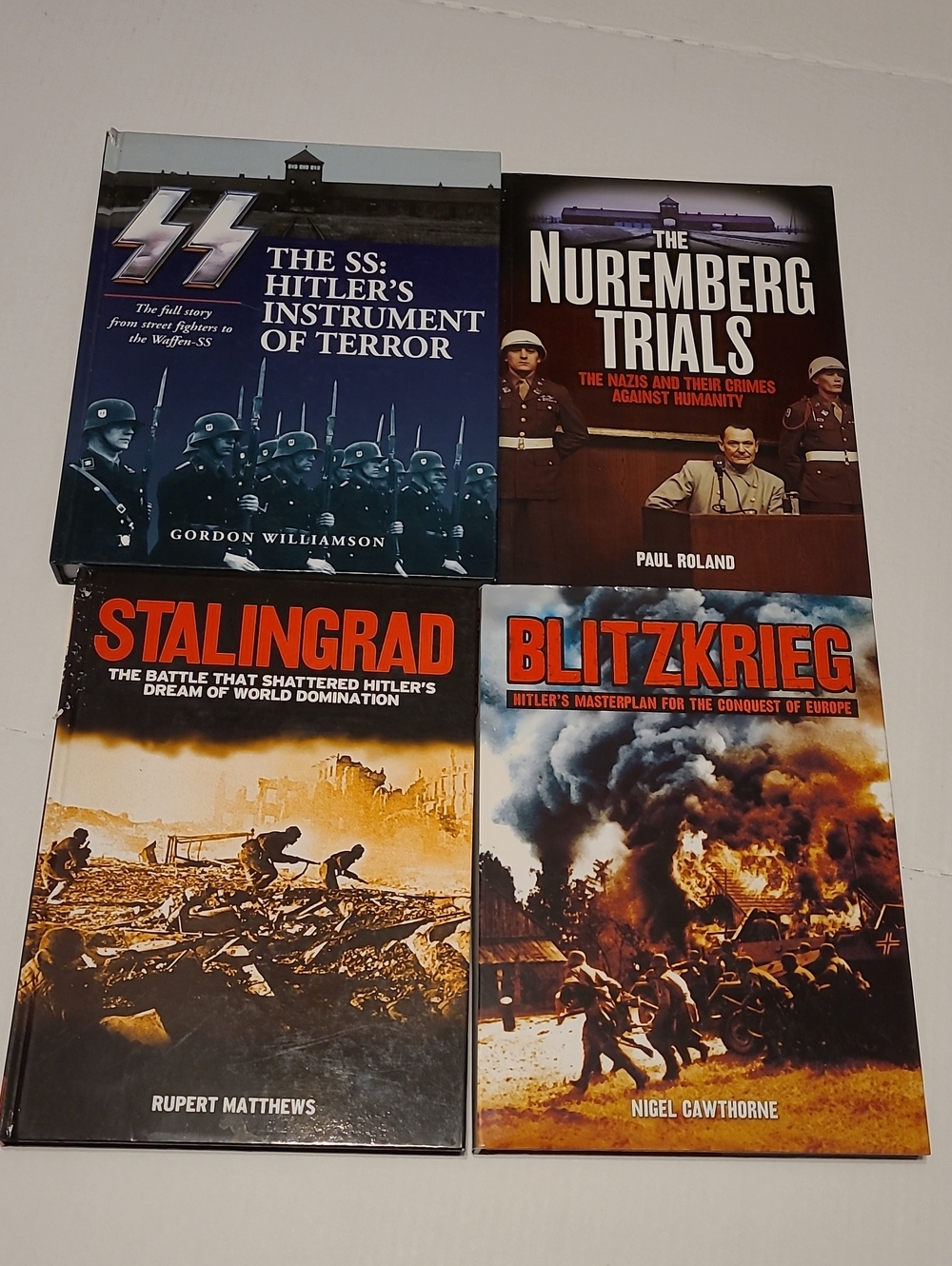 Collection of four World War II historical books